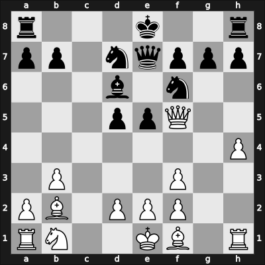1956 Dresden – Round 9 – Bilek, Istvan – 1/2-1/2 – Pachman, Ludek – G56