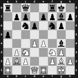 1956 Dresden – Round 15 – Kholmov, Ratmir D – 1/2-1/2 – Uhlmann, Wolfgang – G95