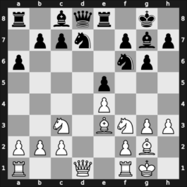 1956 Dresden – Round 15 – Pachman, Ludek – 1/2-1/2 – Fuchs, Reinhart – G99