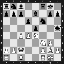 1956 GBR Ch 43rd – Round 11.2 – Parr, Frank – 1/2-1/2 – Barden, Leonard – G11