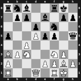 1956 GDR Ch Leipzig GER – Round 4 – Kahn, Manfred – 1-0 – Handel, Horst – G6