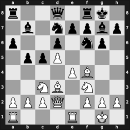 1956 GDR Ch Leipzig GER – Round 4 – Fuchs, Reinhart – 1-0 – Rittner, Horst – G8