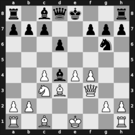1956 GDR Ch Leipzig GER – Round 8 – Breustedt, Werner – 1/2-1/2 – Liebert, Heinz – G20