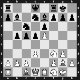 1956 GDR Ch Leipzig GER – Round 9 – Bauer, Erich – 1-0 – Golz, Werner – G27