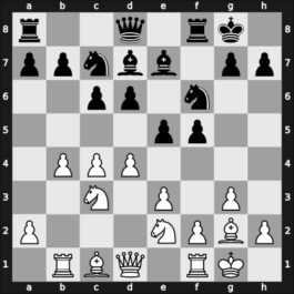 1956 GDR Ch Leipzig GER – Round 11 – Fuchs, Reinhart – 1-0 – Kahn, Manfred – G30