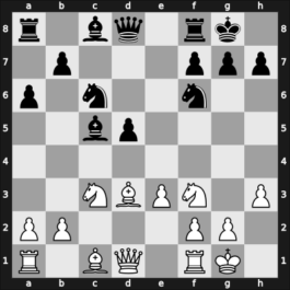 1956 GDR Ch Leipzig GER – Round 11 – Dittmann, Sieghart – 1/2-1/2 – Handel, Horst – G32