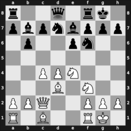 1956 GDR Ch Leipzig GER – Round 15 – Juettler Helmut – 1-0 – Franz, Joachim – G43