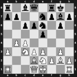 1956 Hastings5657 – Round 6 – O’Kelly, Albéric de Galway – 1-0 – Alexander, Conol Hugh – G26