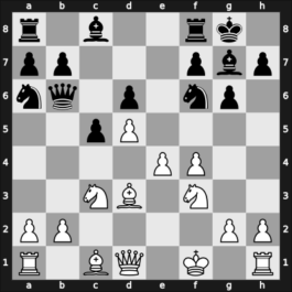 1956 Hastings5657 – Round 6 – Horseman, D. – 0-1 – Larsen, Benjamin Holsko – G28