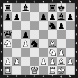 1956 Hastings5657 – Round 7 – Larsen, Bent Ravn – 1/2-1/2 – Clarke, Peter H – G34