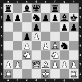 1956 Hoogovens – Round 1 – Stahlberg, Gideon – 1-0 – Matanovic, Aleksandar – G3