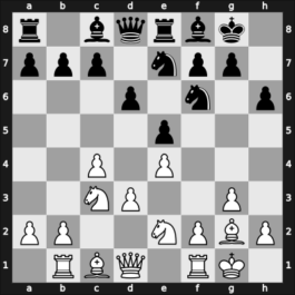 1956 Hoogovens – Round 2 – Kramer, Hanspeter – 1/2-1/2 – Stahlberg, Gideon – G12