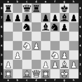 1956 Hoogovens – Round 3 – Orbaan, Constant – 0-1 – Pilnik, Herman – G17