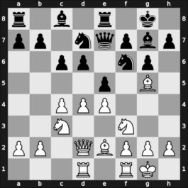 1956 Hoogovens – Round 5 – Stahlberg, Gideon – 1/2-1/2 – Pilnik, Herman – G22