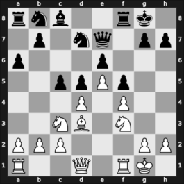 1956 Hoogovens – Round 6 – Van Scheltinga, Theo – 0-1 – Stahlberg, Gideon – G25