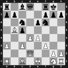 1956 Hoogovens – Round 8 – Van Scheltinga, Theo – 1-0 – Kramer, Hanspeter – G31