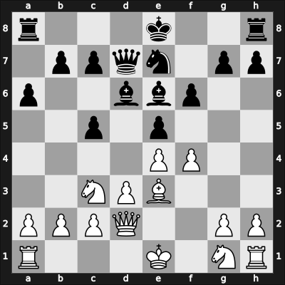 1956 Hoogovens – Round 8 – Orbaan, Constant – 0-1 – Matanovic, Aleksandar – G34
