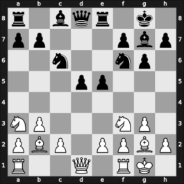 1956 Hoogovens – Round 9 – Roessel, Florian – 0-1 – Pilnik, Herman – G37