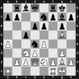 1956 Leipzig ch GDR – Round 14 – Franz, Joachim – 1-0 – Muehlberg, Siegfried – G23