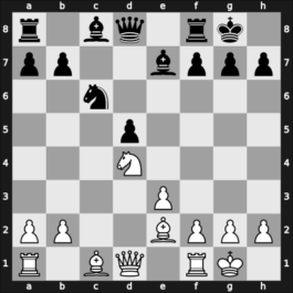 1956 Leningrad ch-URS – Round 1 – Bannik, Anatolij – 0-1 – Kholmov, Ratmir D – G5