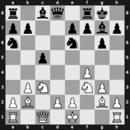 1956 Leningrad ch-URS – Round 1 – Kortchnoi, V. – 0-1 – Ragozin, Victor – G9