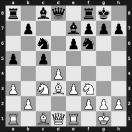 1956 Leningrad ch-URS – Round 1 – Taimanov, M. – 1/2-1/2 – Kortchnoi, V. – G19