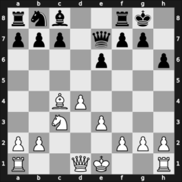 1956 Leningrad ch-URS – Round 1 – Ragozin, Viacheslav – 0-1 – Bannik, Anatolij – G23