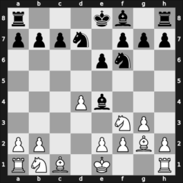 1956 Leningrad ch-URS – Round 1 – Khasin, Abram – 1/2-1/2 – Bannik, Anatolij – G39