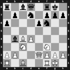 1956 Leningrad ch-URS – Round 1 – Borisenko, Georgy K – 1-0 – Tolush, Alexander – G46