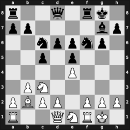 1956 Leningrad ch-URS – Round 1 – Simagin, Vladimir – 1/2-1/2 – Averbakh, Yuri L – G80