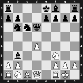 1956 Leningrad ch-URS – Round 1 – Bannik, Anatolij – 1/2-1/2 – Bivshev, Vasily – G87