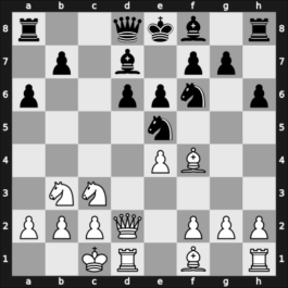 1956 Leningrad ch-URS – Round 1 – Tolush, Alexander – 0-1 – Polugaevsky, Lev – G94