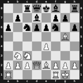1956 Leningrad ch-URS – Round 1 – Tolush, Alexander – 1/2-1/2 – Simagin, Vladimir – G95