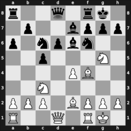 1956 Leningrad ch-URS – Round 1 – Ragozin, Viacheslav – 1-0 – Antoshin, Vladimir S – G101