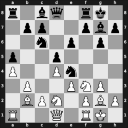 1956 Leningrad ch-URS – Round 1 – Kholmov, Ratmir D – 1-0 – Simagin, Vladimir – G125