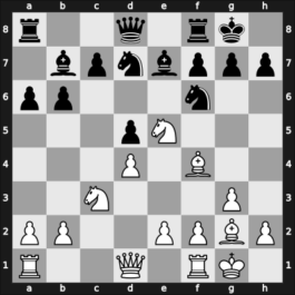 1956 Manhattan CC Ch sf-C 5657 – Round ? – Kramer, George – 1/2-1/2 – Greene, Sanford I – G6