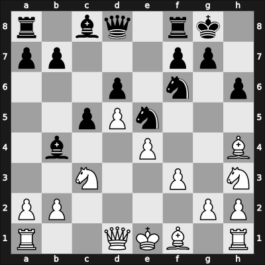 1956 Mar del Plata – Round 1 – Toth, Vaclav – 0-1 – Najdorf, Miguel – G5