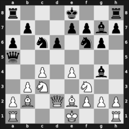 1956 Mar del Plata – Round 1 – Redolfi, Javier – 1/2-1/2 – Bolbochan, J. – G8