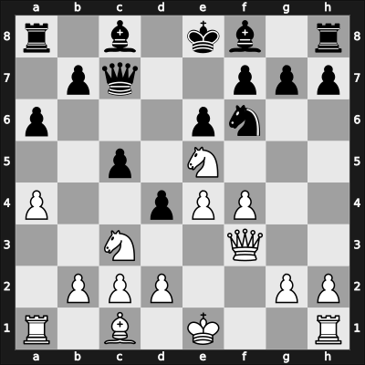 1956 Mar del Plata – Round 1 – Pelikan, Jorge – 1/2-1/2 – Adriazola Olivera, Luis Alejandro – G13