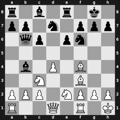 1956 Mar del Plata – Round 5 – Maderna, Carlos – 1/2-1/2 – Idígoras Guisasola, Gregorio – G35