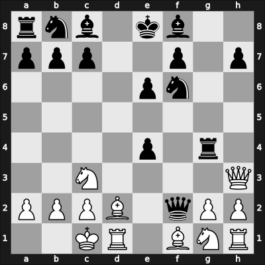 1956 Mar del Plata – Round 7 – Redolfi, Argentino Rodolfo – 1/2-1/2 – Idigoras Guisasola, Gregorio – G44