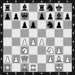 1956 Mar del Plata – Round 13 – Bolbochan, J. – 1/2-1/2 – Bolbochan, J. – G71