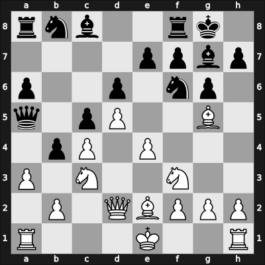 1956 Marianske Lazne/Praha – Round 3 – Stahlberg, Gideon – 1/2-1/2 – Uhlmann, Wolfgang – G15