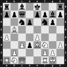 1956 Marianske Lazne/Praha – Round 4 – Filip, Miroslav – 1/2-1/2 – Flohr, Salo – G24