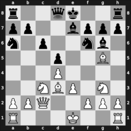 1956 Marianske Lazne/Praha – Round 5 – Flohr, Salo – 1/2-1/2 – Rejfir, Josef – G30
