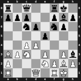 1956 Marianske Lazne/Praha – Round 6 – Zíta, František – 1/2-1/2 – Szilagyi, Gyorgy Laszlo – G36