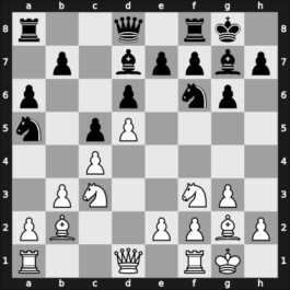 1956 Marianske Lazne/Praha – Round 8 – Filip, Miroslav – 1/2-1/2 – Stahlberg, Gideon – G52