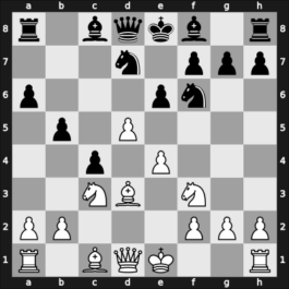 1956 Marianske Lazne/Praha – Round 9 – Uhlmann, Wolfgang – 1/2-1/2 – Sefc, Jan – G56
