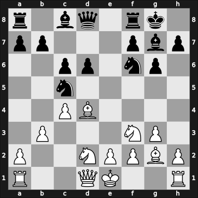 1956 Marianske Lazne/Praha – Round 10 – Rejfir, Josef – 1/2-1/2 – Pachman, Ludek – G63
