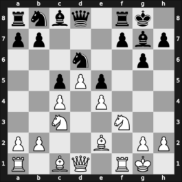 1956 Marianske Lazne/Praha – Round 10 – Jezek, Jaroslav – 0-1 – Uhlmann, Wolfgang – G64